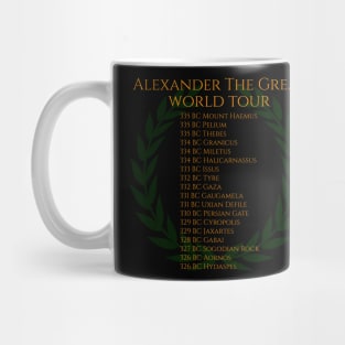 Alexander The Great World Tour Mug